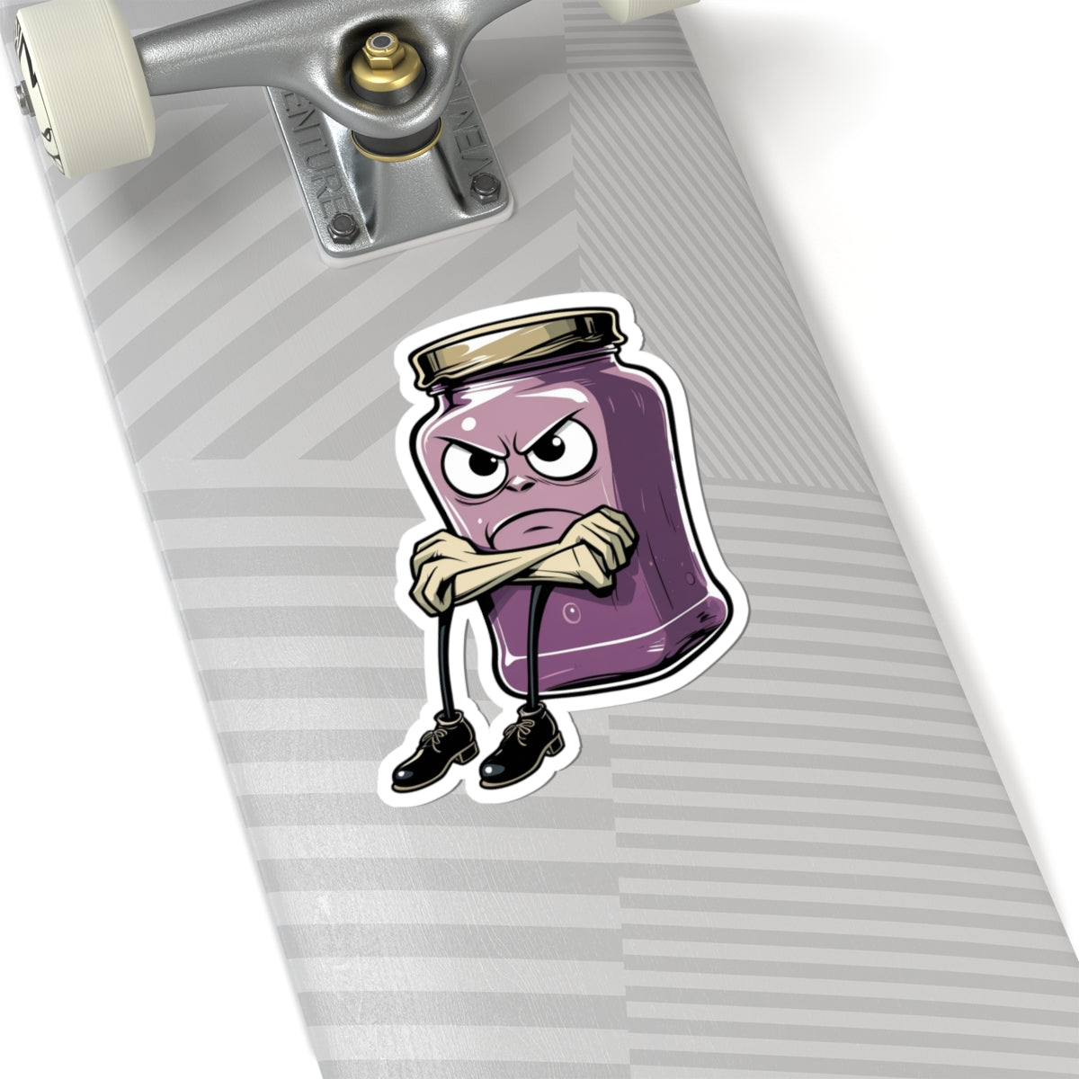 Angry Jelly Jim Kiss-Cut Stickers