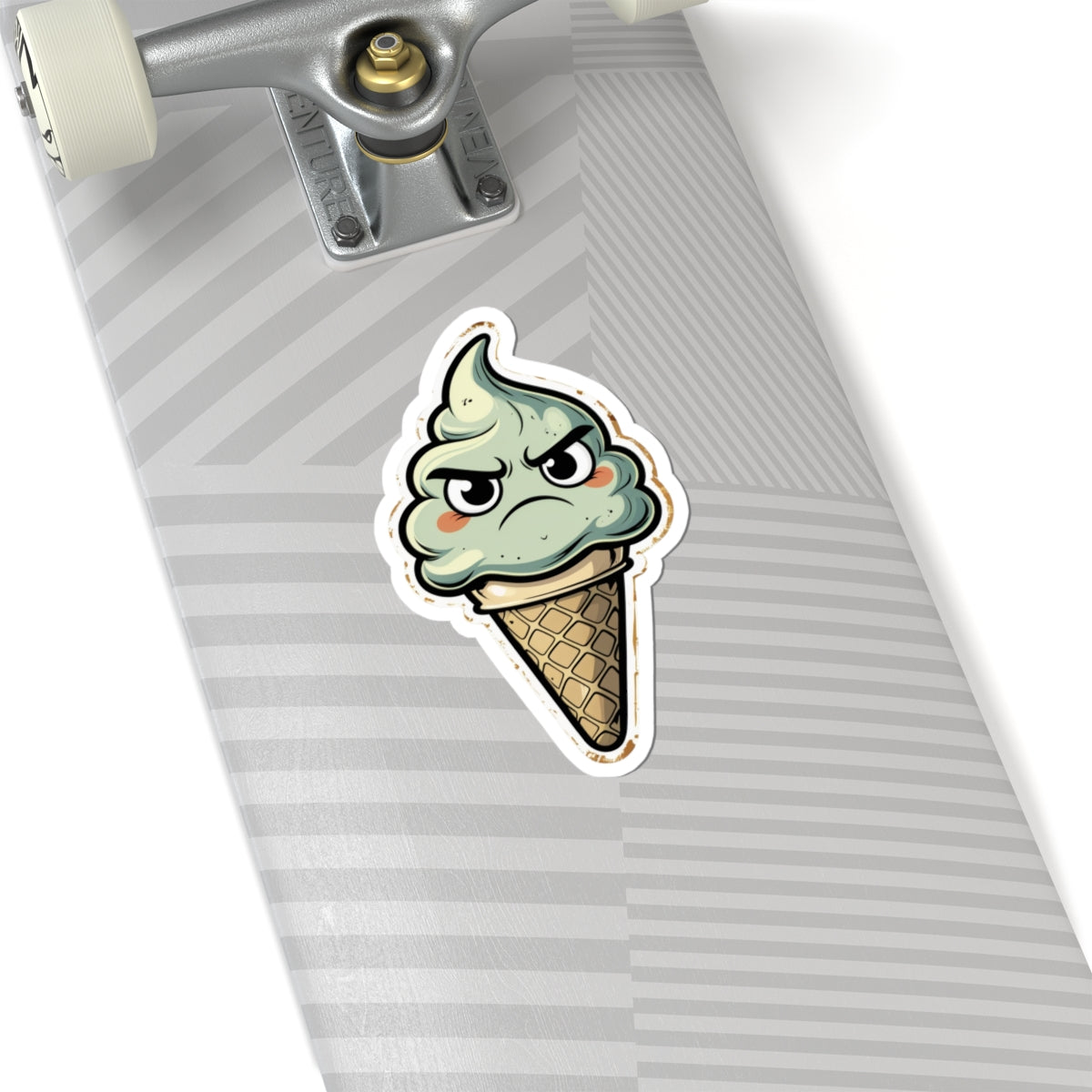 Angry Ice Cream Ivan Kiss-Cut Stickers