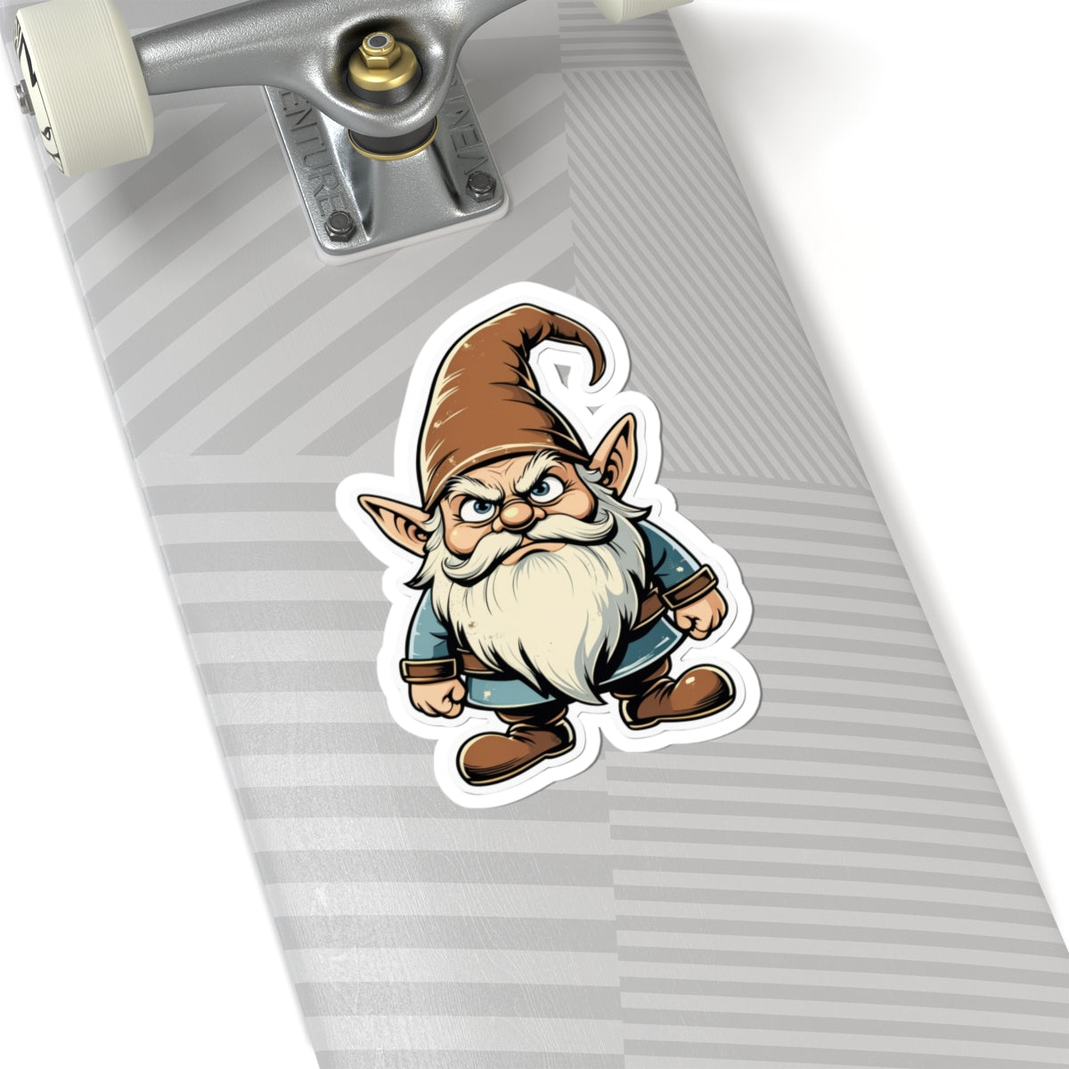 Angry Gnome - Frownwald - Kiss Cut Stickers
