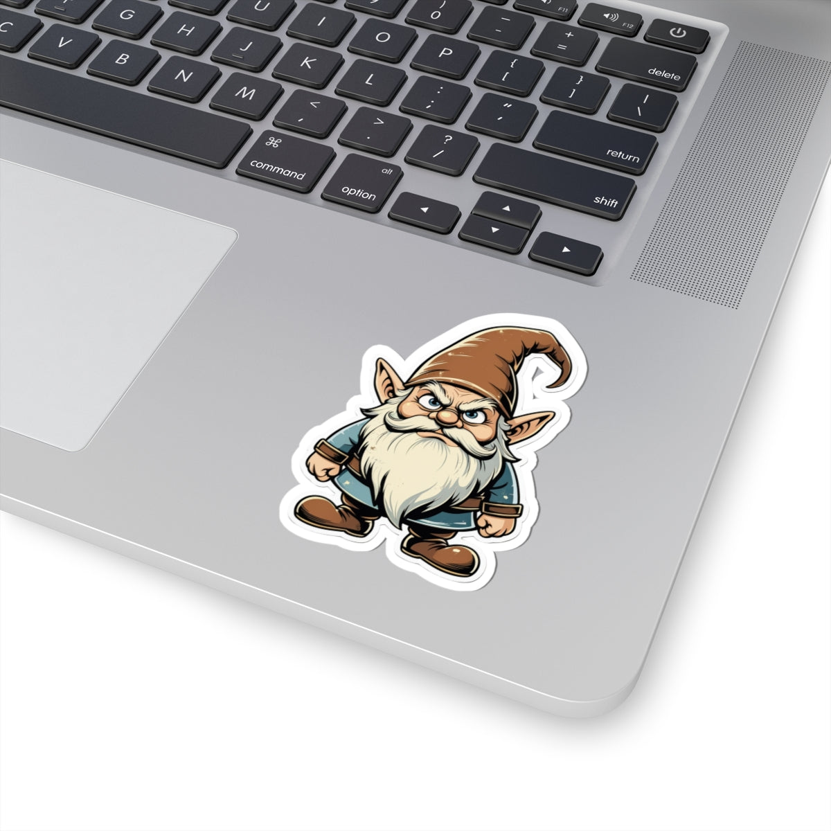 Angry Gnome - Frownwald - Kiss Cut Stickers