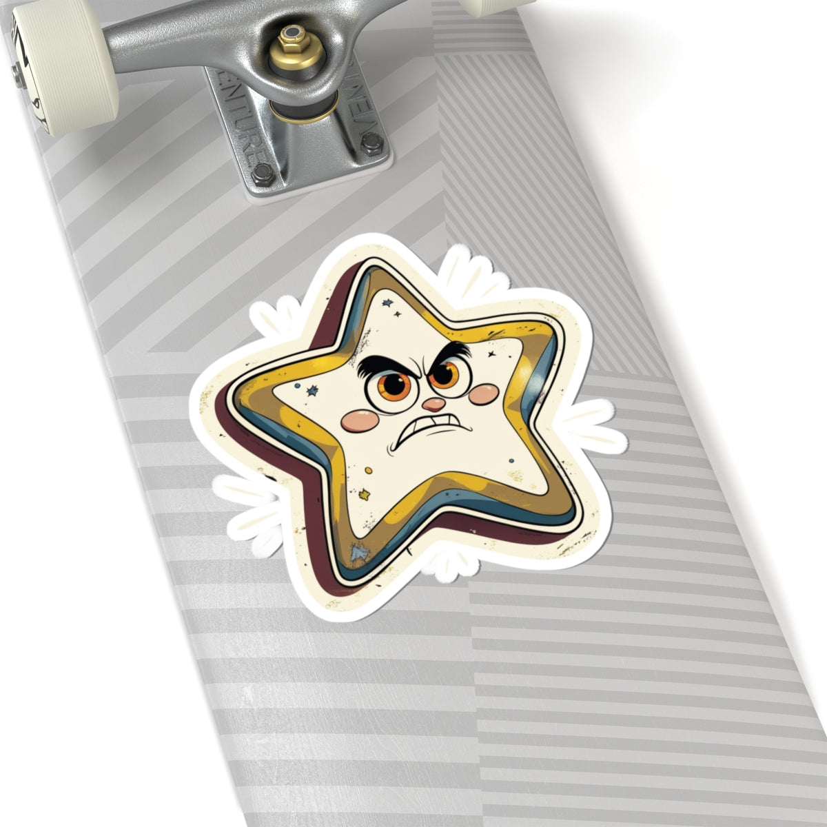 Angry Star Silas - Kiss Cut Stickers