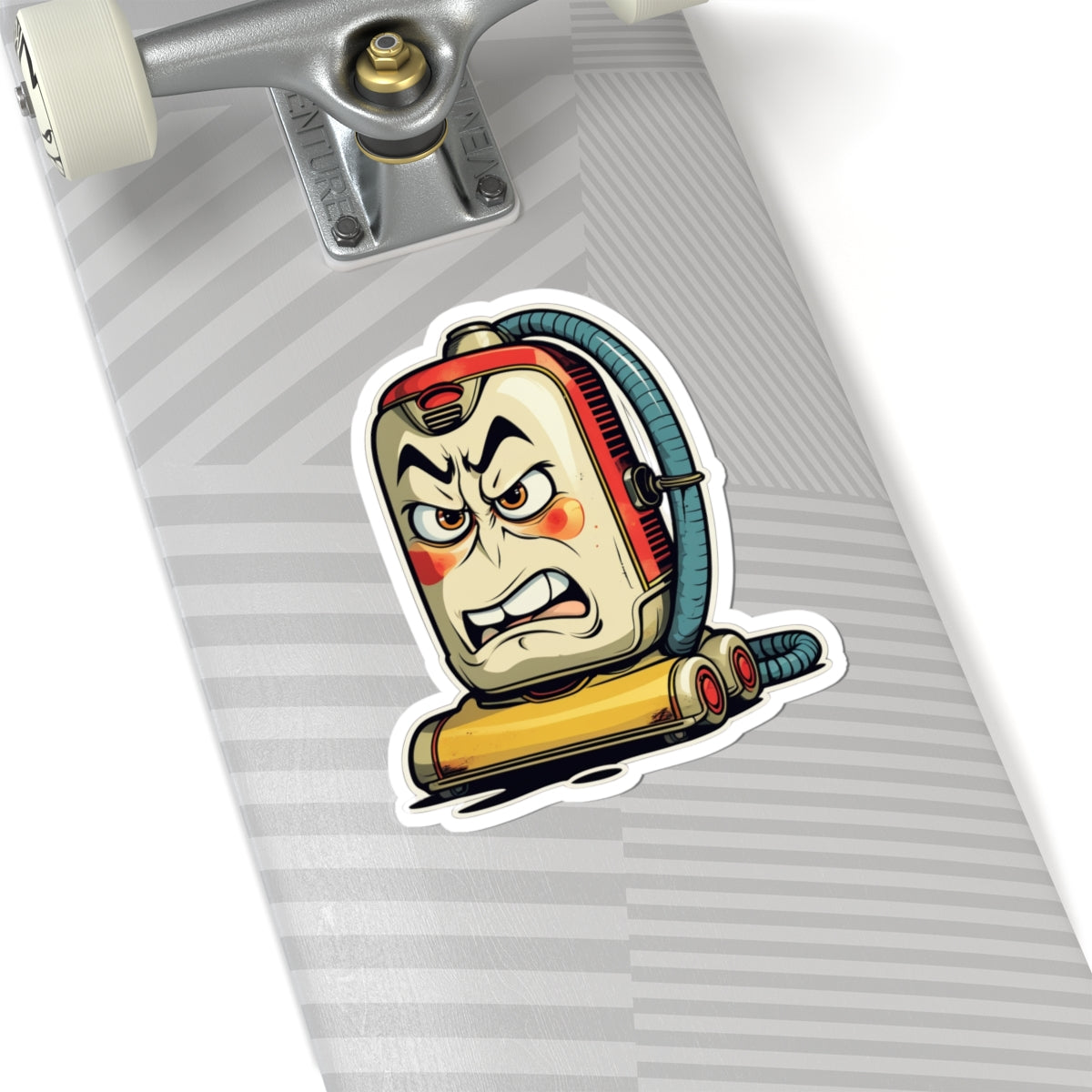 Angry Vacuum Van - Kiss Cut Stickers