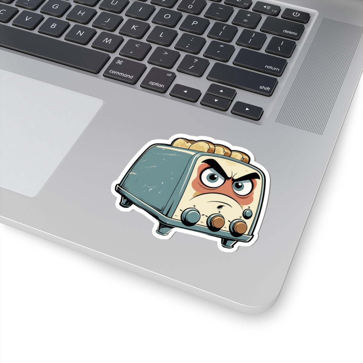 Angry Toaster Titus - Kiss Cut Stickers