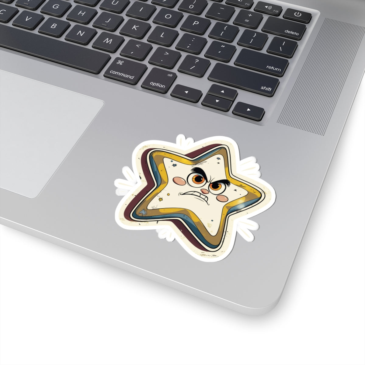 Angry Star Silas - Kiss Cut Stickers