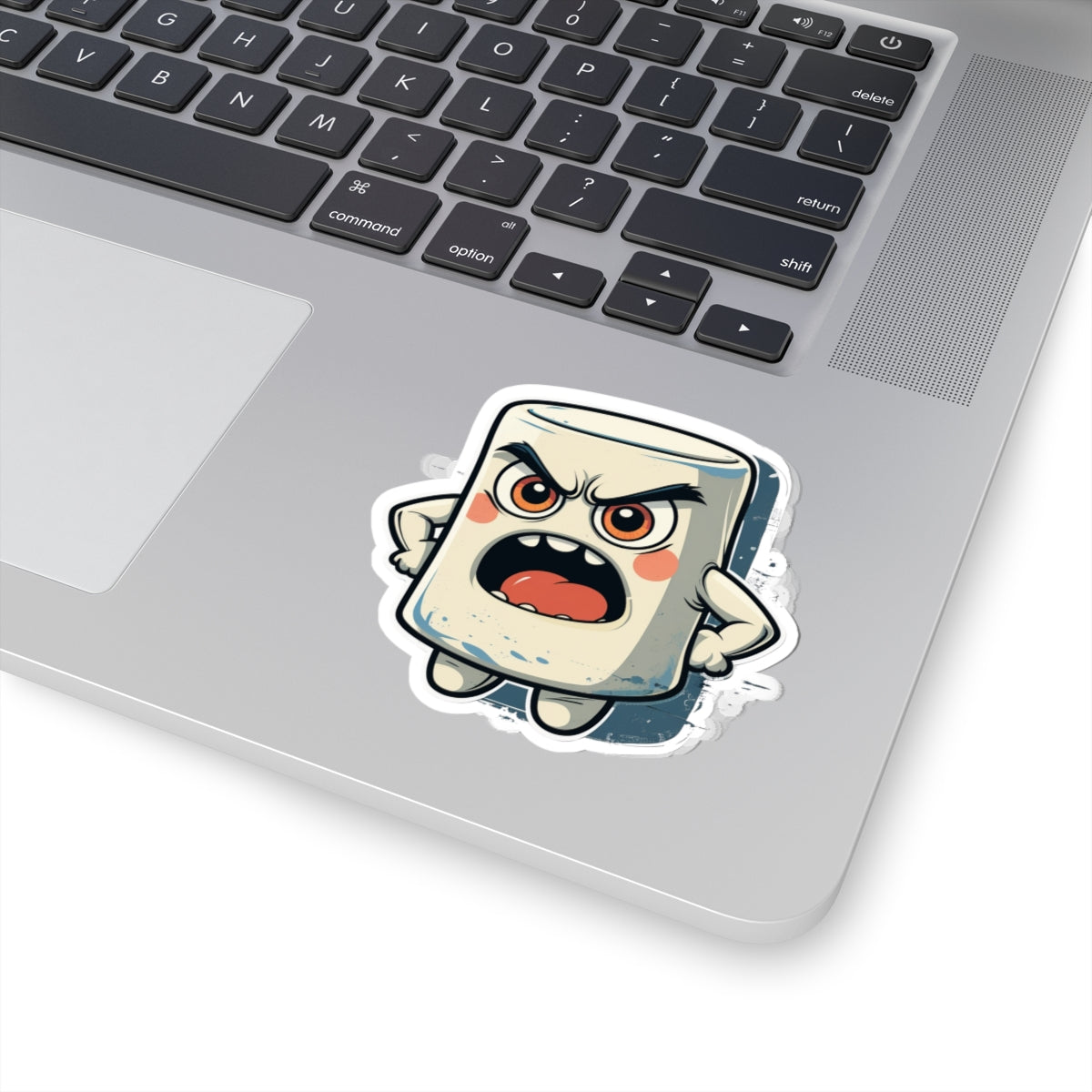 Angry Marshmallow Milan Kiss-Cut Stickers