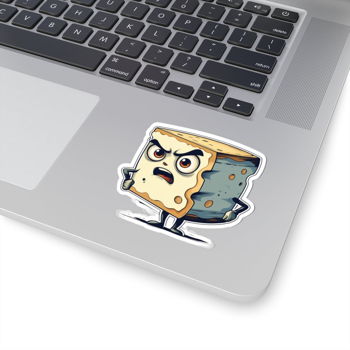 Angry Cheese Carter Kiss-Cut Stickers