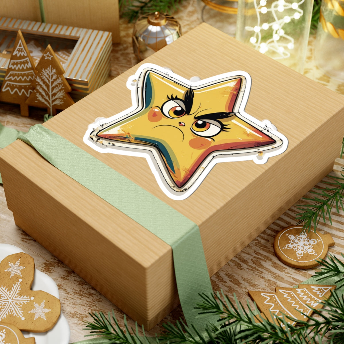 Angry Star Sabrina - Kiss Cut Stickers