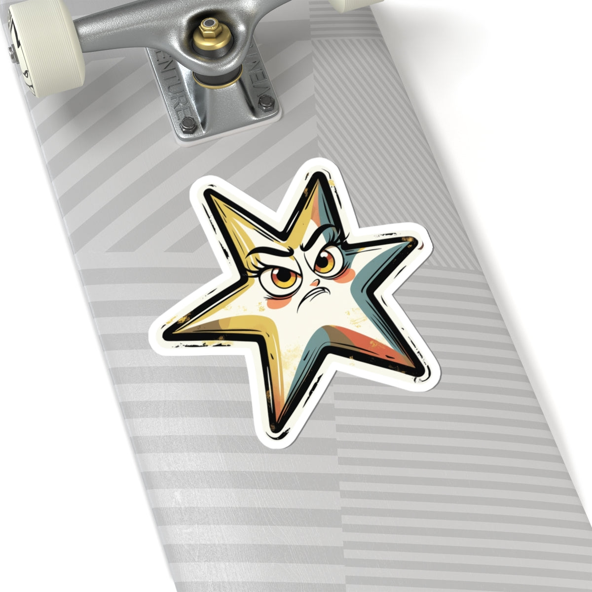 Angry Star Sienna - Kiss Cut Stickers