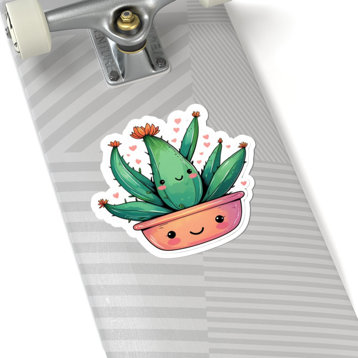 Blissful Aloe Happy Kiss-Cut Stickers