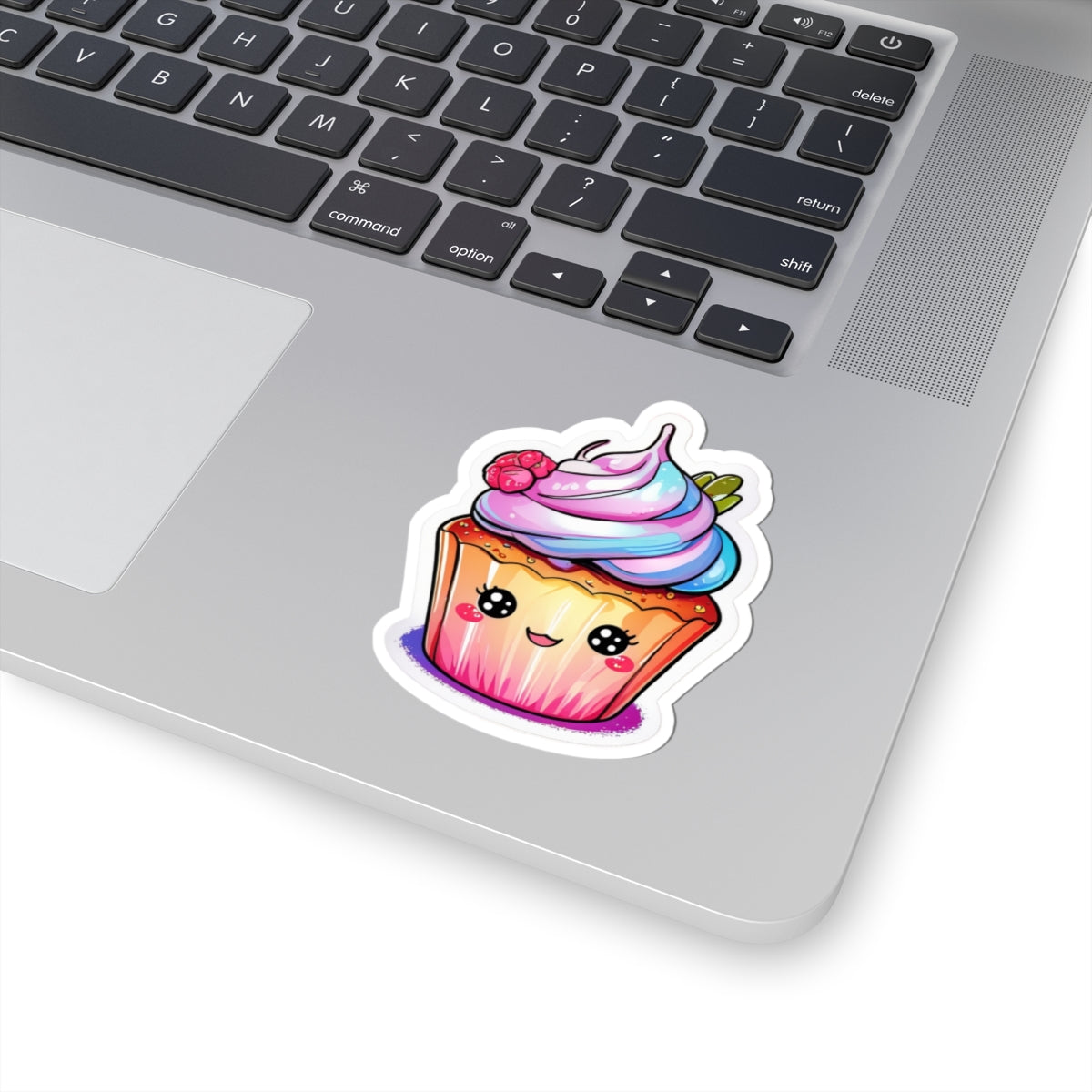 Bright Happy Cupcake Kiss-cut Stickers