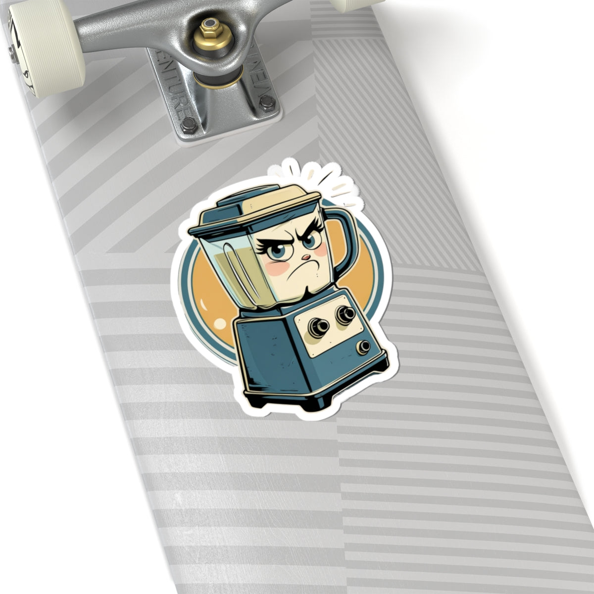 Angry Blender Bridgette Kiss-Cut Stickers
