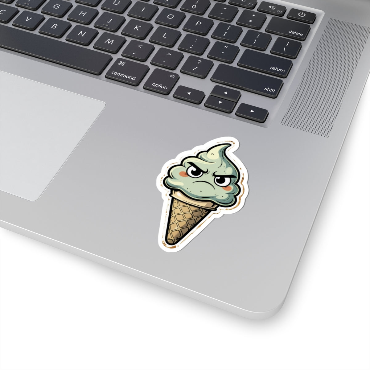 Angry Ice Cream Ivan - Kiss Cut Stickers