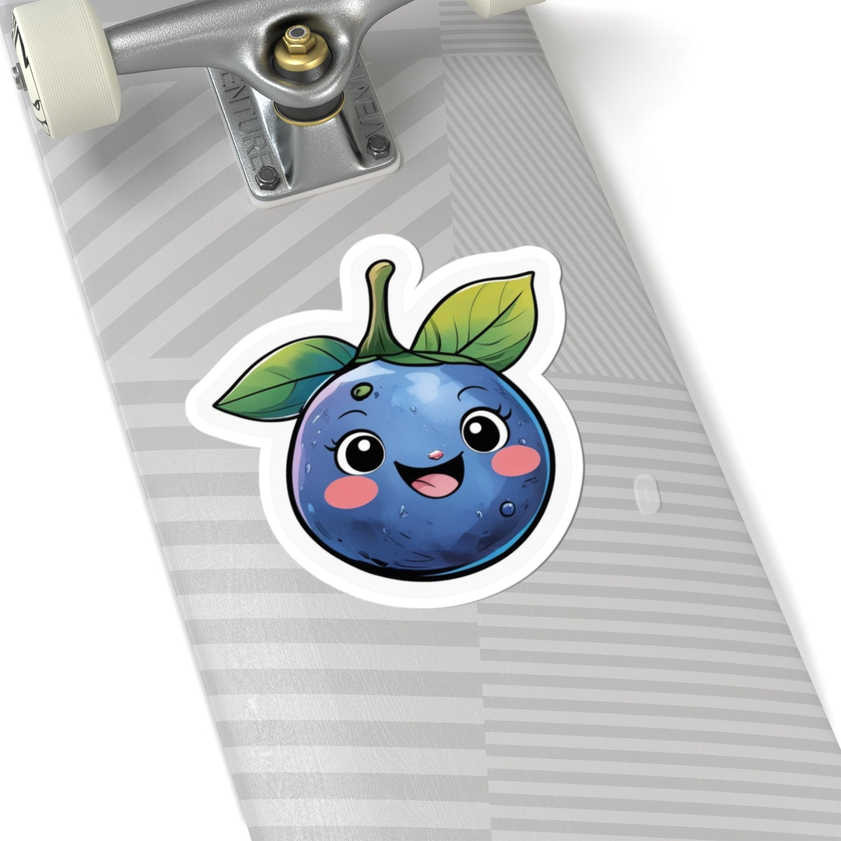 Bubbly Blueberry Happy Kiss-cut Stickers
