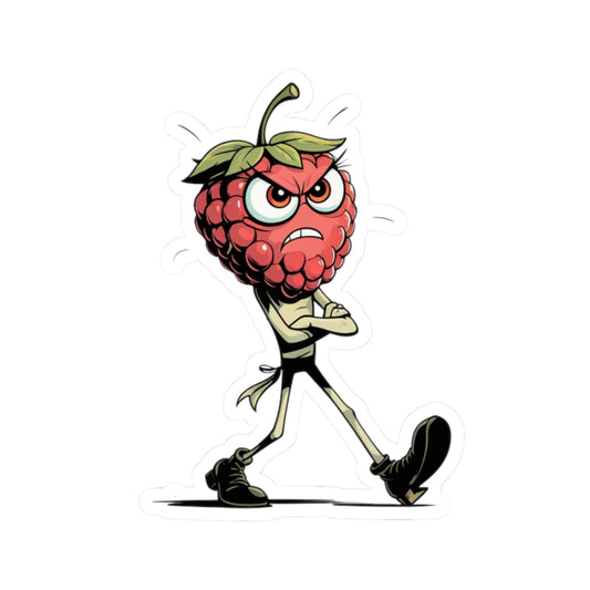 Angry Berry Brock - Kiss Cut Stickers
