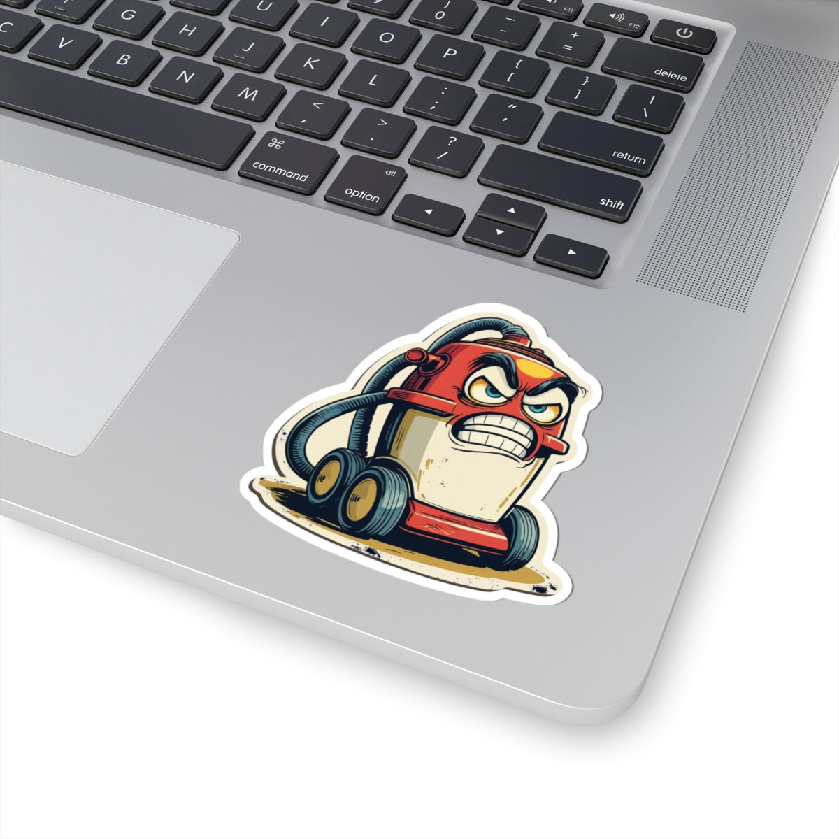 Angry Vacuum Viktor - Kiss Cut Stickers