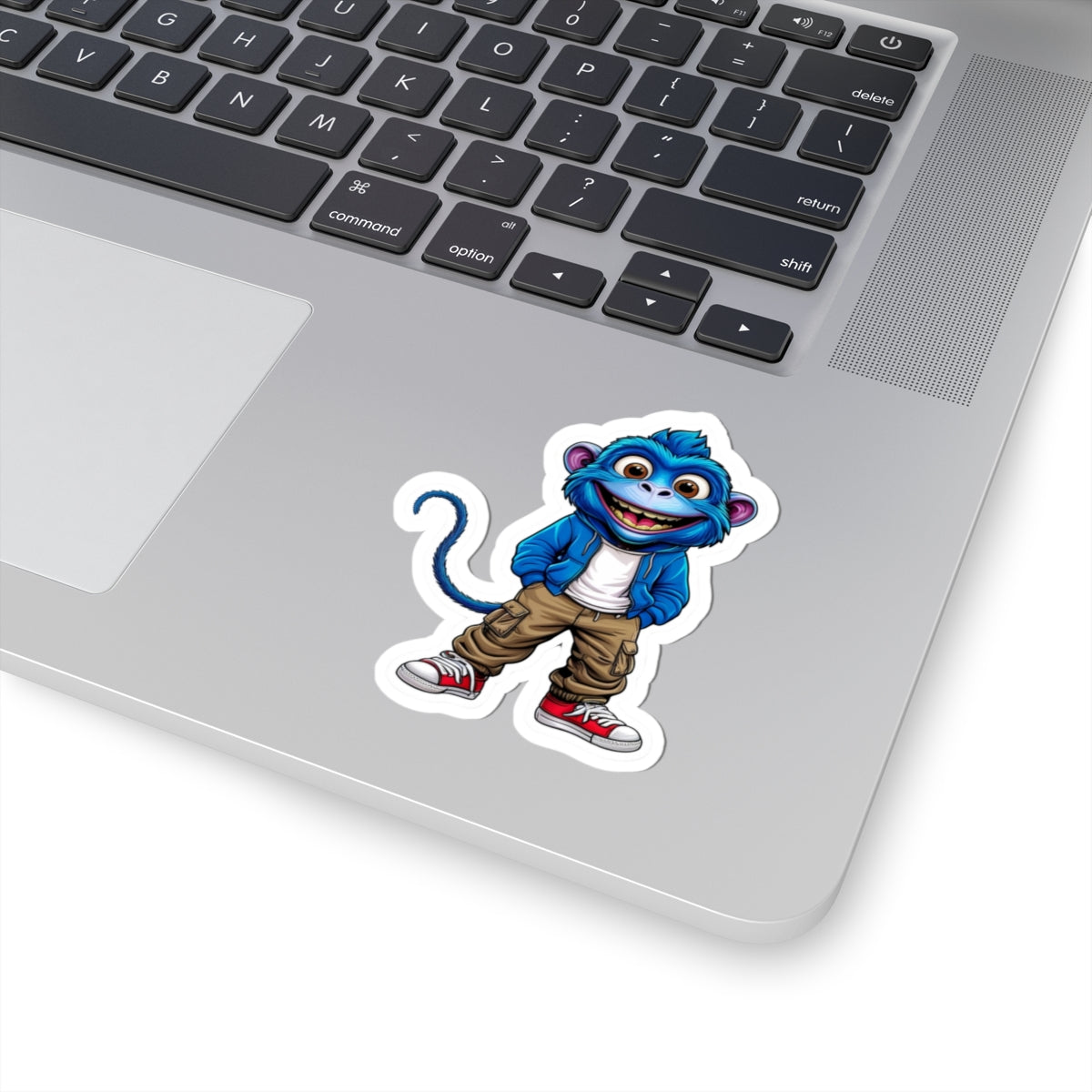 Monkey Character Kiss-Cut Stickers