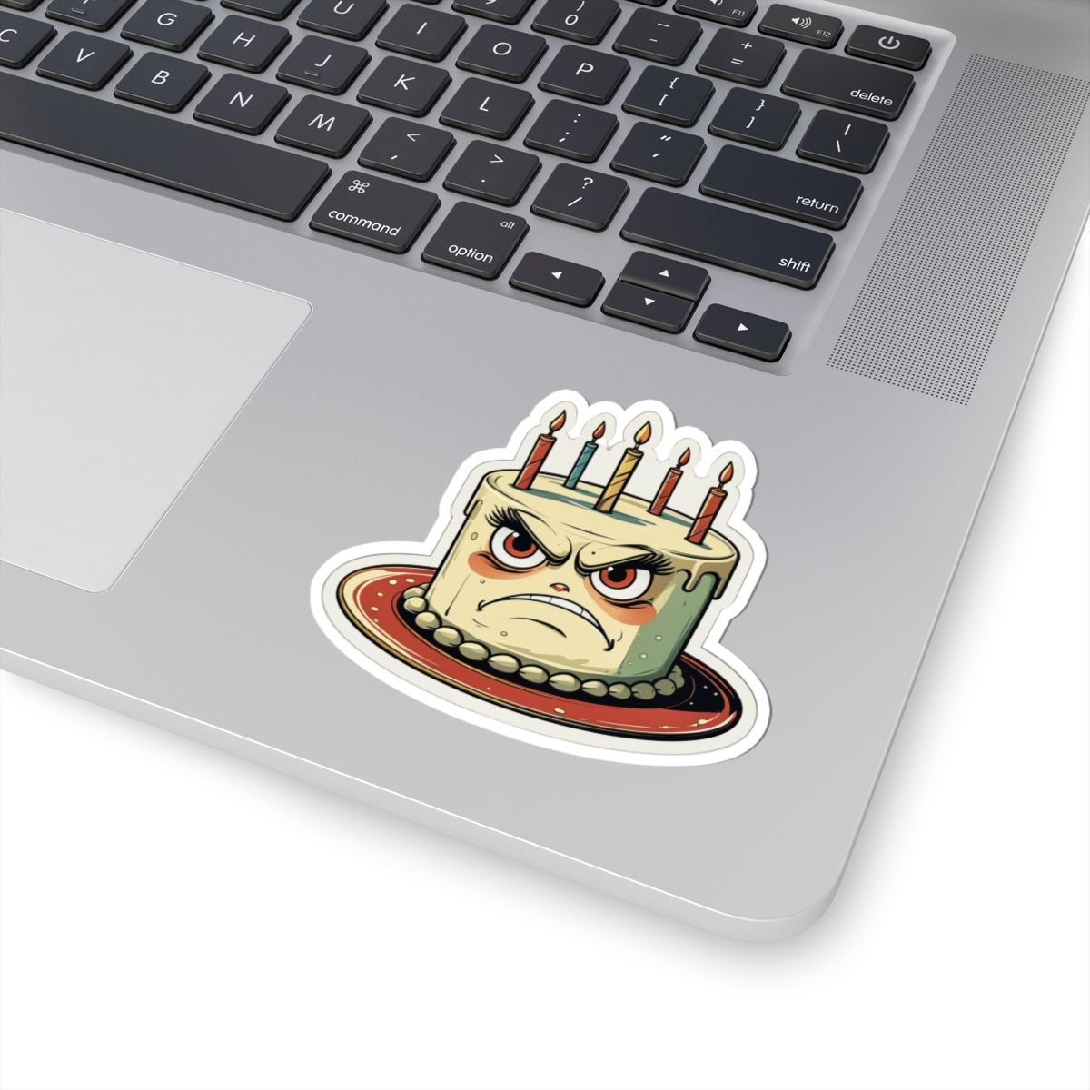 Angry Cake Carla - Kiss Cut Stickers
