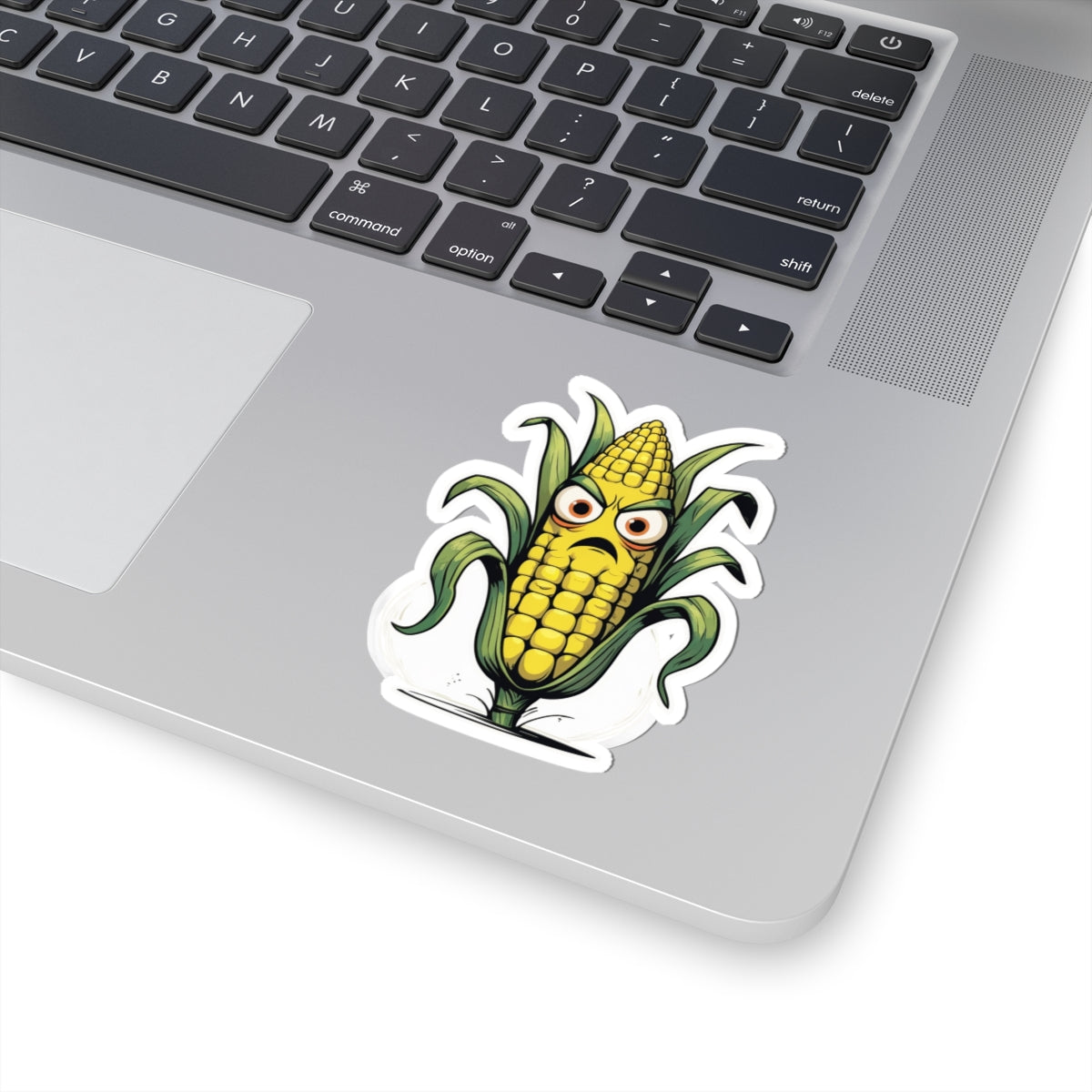Angry Corn Caleb - Kiss Cut Stickers