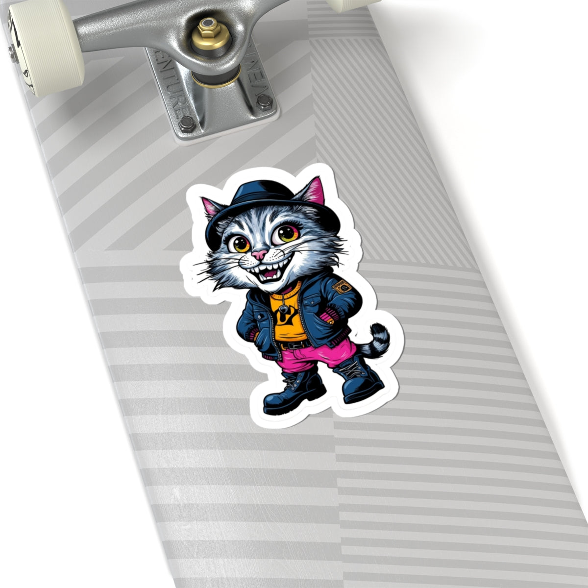 Cat Character Kiss-Cut Stickers