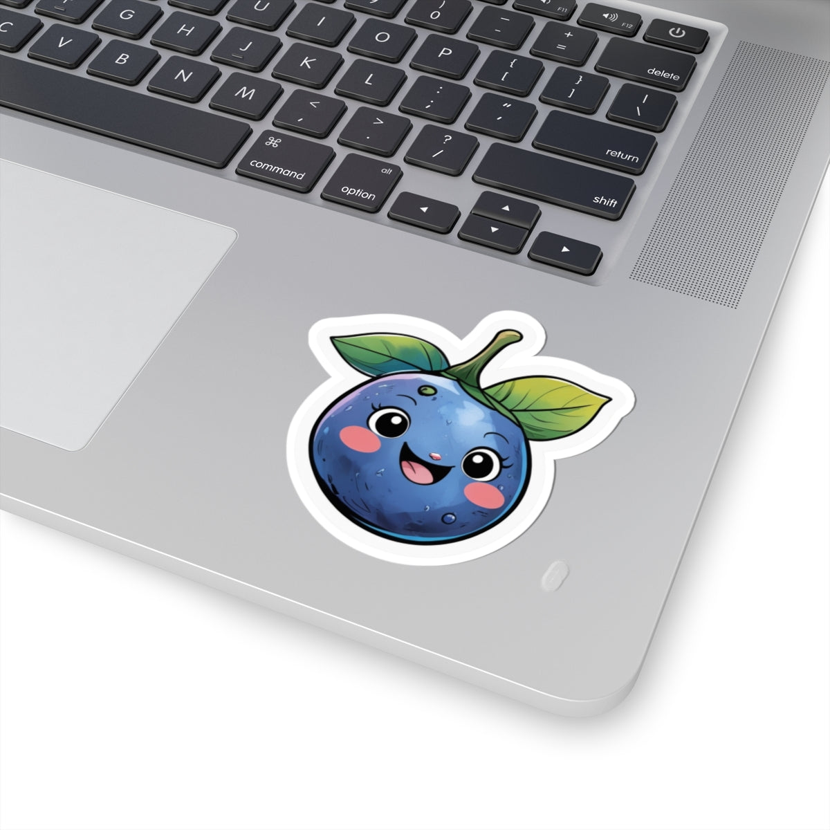 Bubbly Blueberry Happy Kiss-cut Stickers