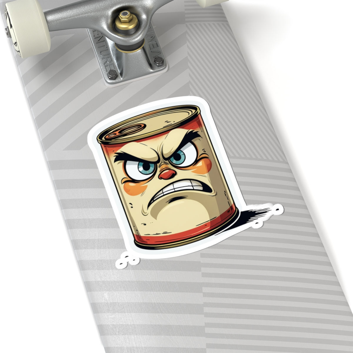 Angry Can Clayton Kiss-Cut Stickers