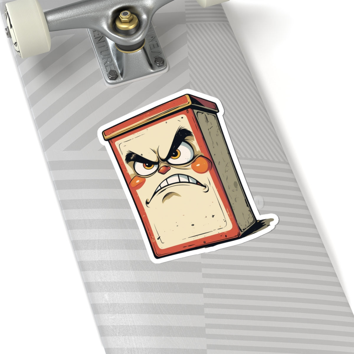 Angry Container Christian - Kiss Cut Stickers